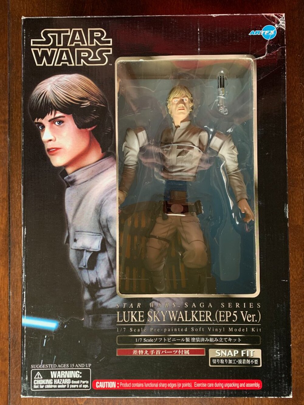 Star Wars Kotobukiya Artfx 1:7 Scale LUKE SKYWALKER Eps V Soft Vinyl Model Kit